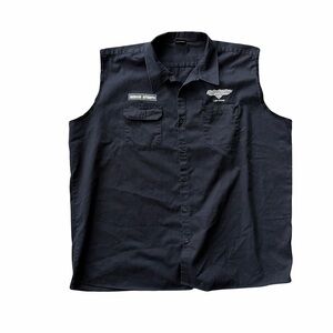 Harley-Davidson Navy Sleeveless Men's Shirt